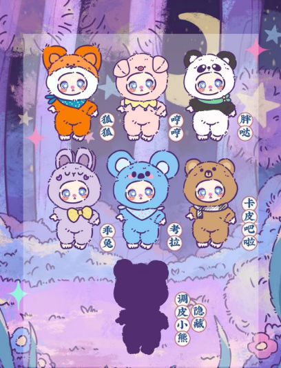 莉拉-点点猫2代毛绒正版潮玩盲盒手办公仔娃娃礼物摆件装饰挂件物详情4