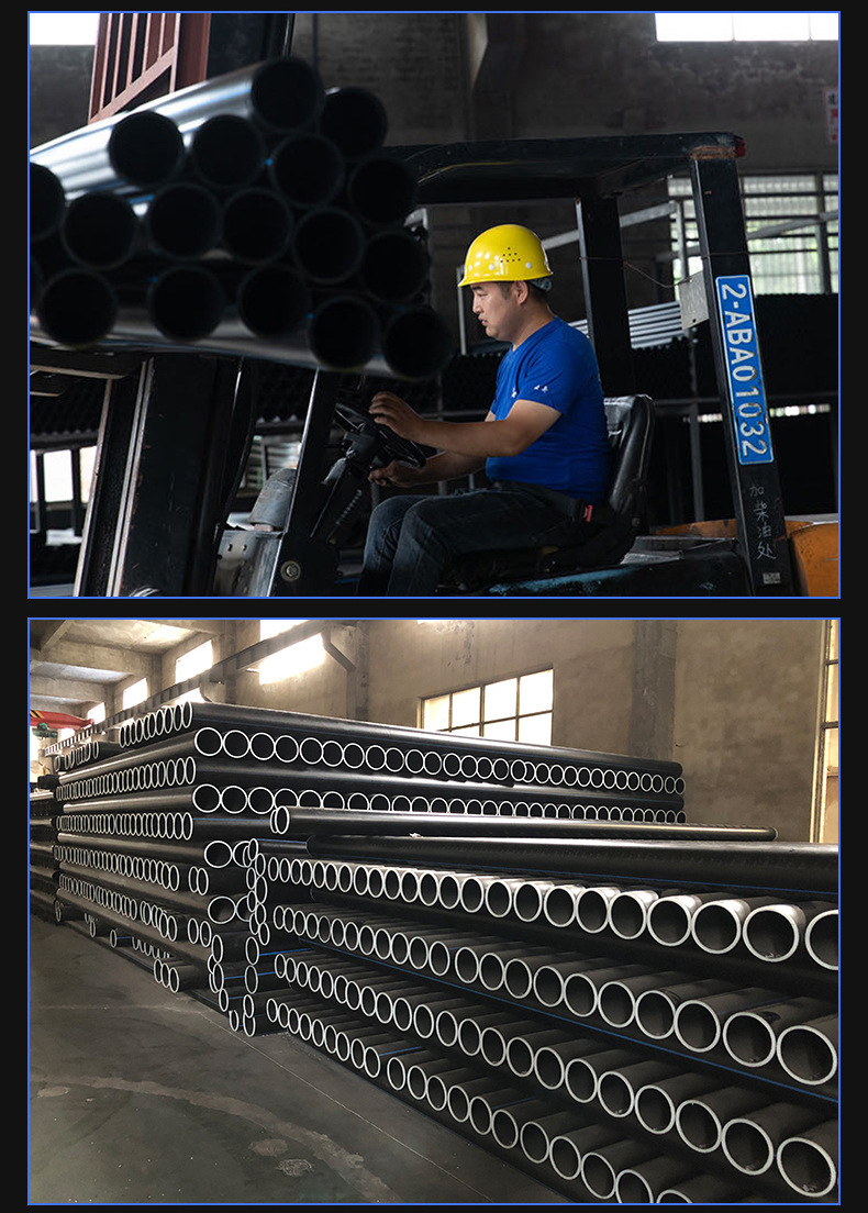 HDPE钢丝骨架管新型塑料复合管聚乙烯pe给水管srtp市政消防排水管详情11