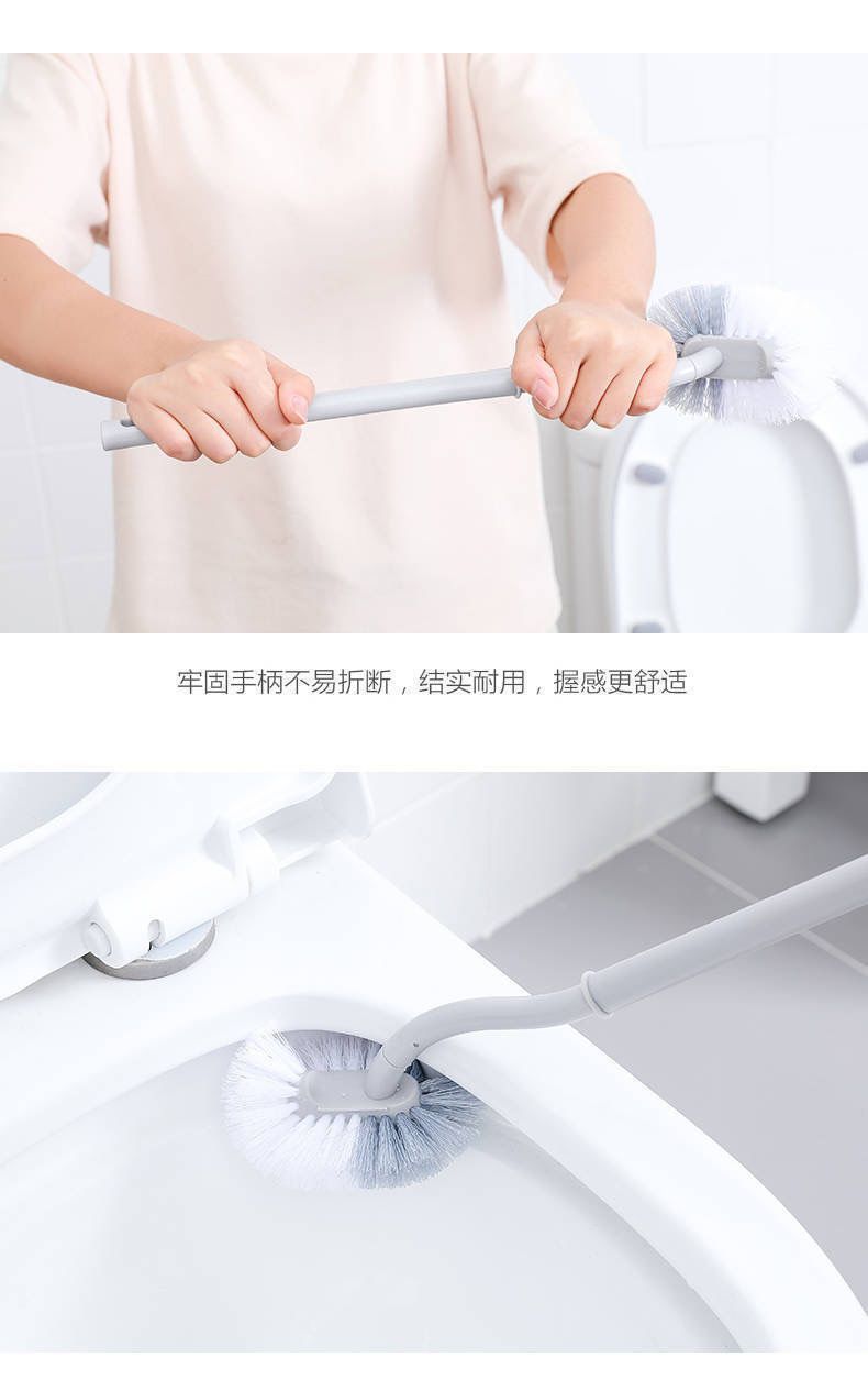 马桶刷家用无死角刷厕所刷子软毛长柄卫生间洁厕刷壁挂坐便清洁刷详情7