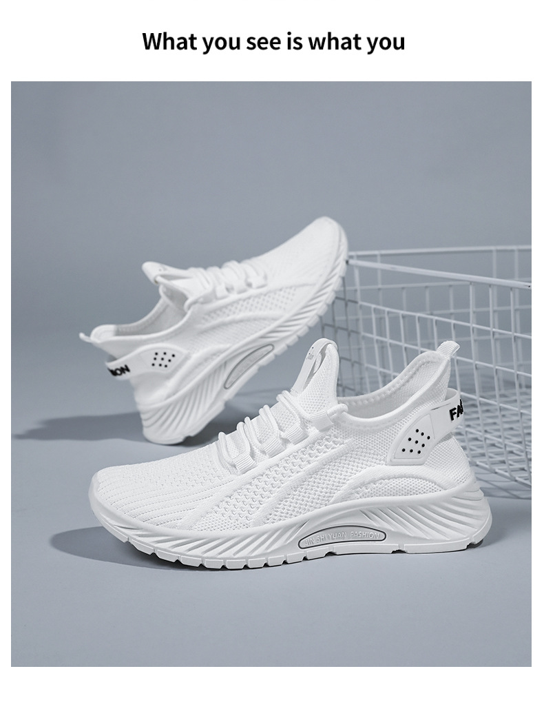 鞋子女夏季爆款跨境大码女鞋软底不累脚飞织鞋休闲运动鞋跑步鞋详情18