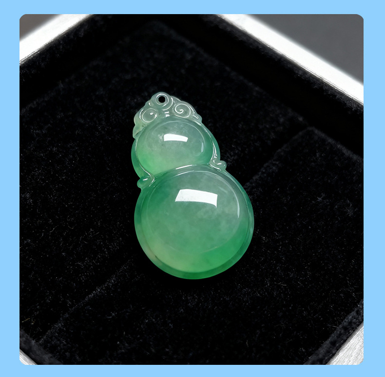 Wholesale of natural African green gourd pendants, necklaces and bracelets, handcrafted diy jewelry and pendant accessories pic 7