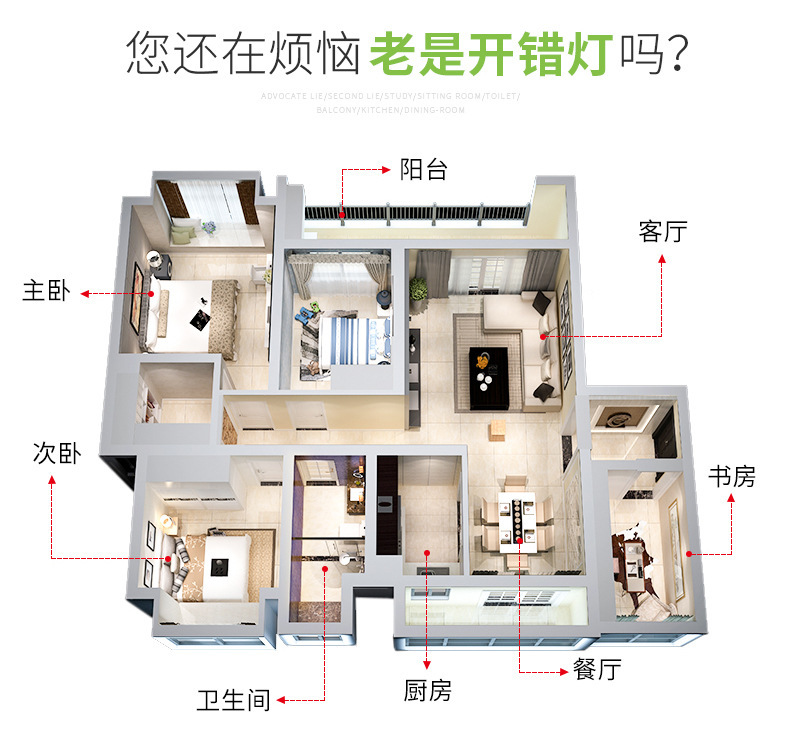 开关贴夜光标识贴荧光开关装饰贴纸自粘墙贴家用插座装饰面贴标签详情2