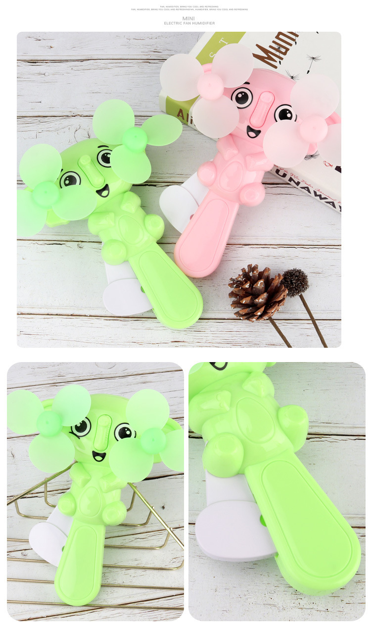 卡通迷你手压风扇儿童学生手持便携式双头小风扇厂家直销可印logo详情26