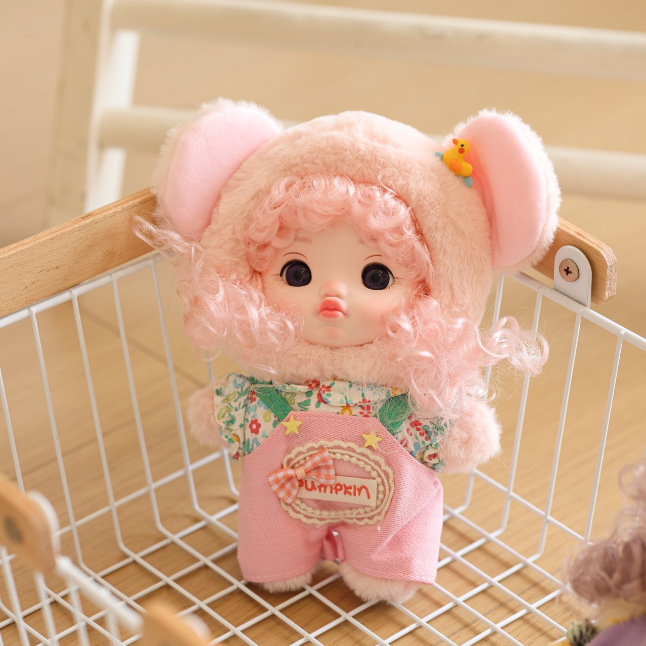 正版可可酱二代18cm毛绒公仔潮玩盲盒手办摆件可爱娃娃女孩礼物详情3