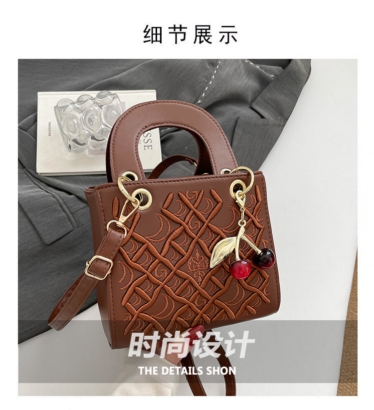 2026法式戴妃包高级感腋下包小香风单肩斜挎包女手提包小众小方包详情3