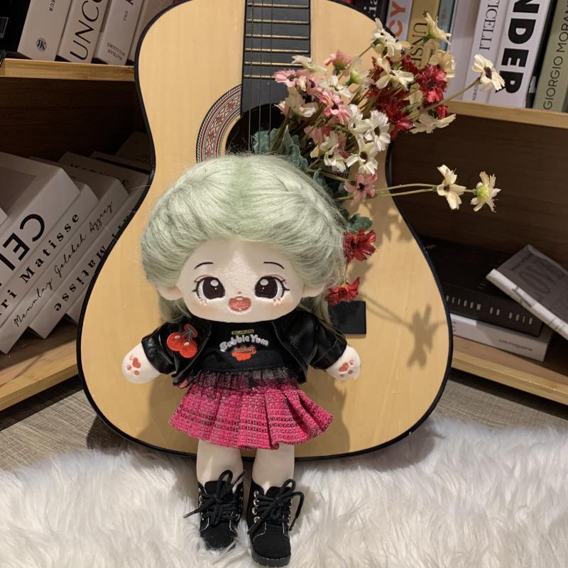 新款25CM长腿棉花娃娃系列礼盒兔女郎衣服可爱甜酷毛绒公仔礼物盒详情17