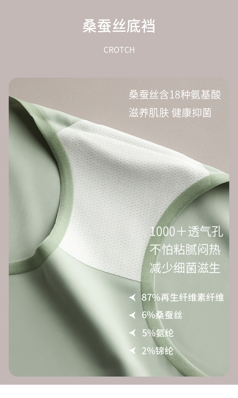 抖音爆款中高腰内裤女士收腹提臀性感强力收小肚子三角短裤女无痕详情6