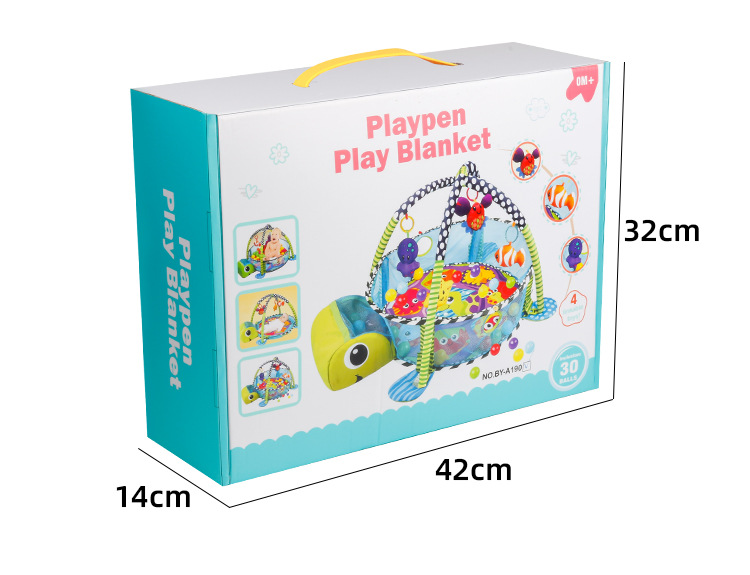 Cross-border baby pen, game, fitness frame, early education for newborn babies, ocean crawling, ball pool, toy gifts pic 13