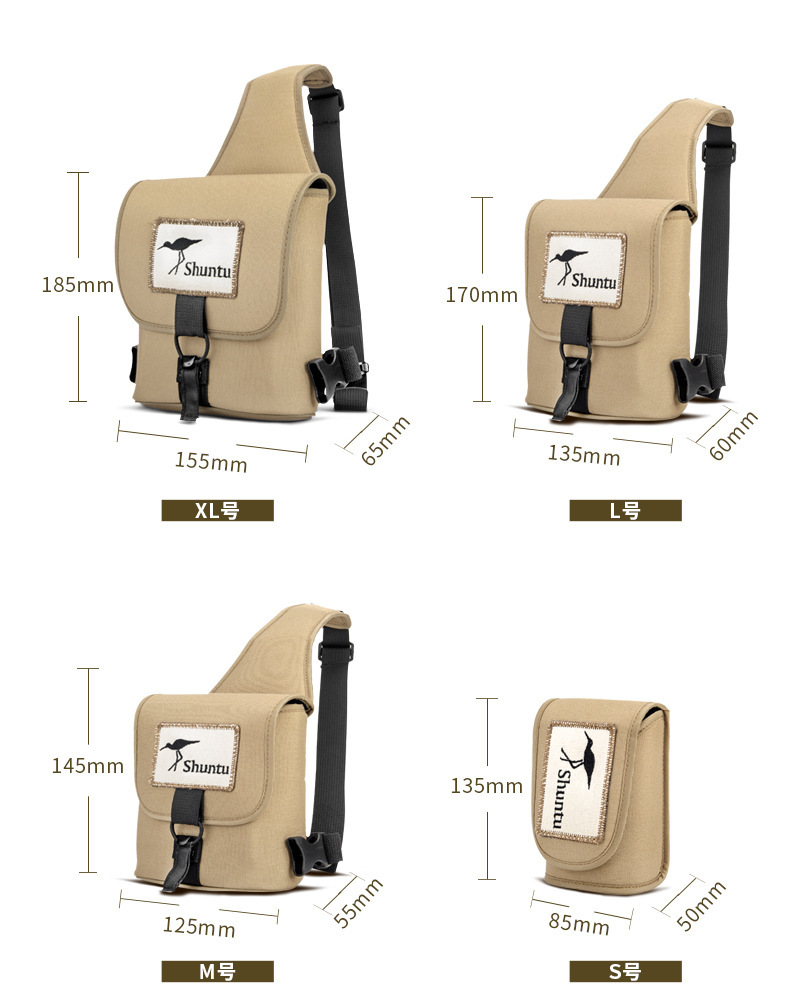 Outdoor mountain climbing single-shoulder camera bag, portable travel Shengtu telescope storage bag, wear-resistant and water-repellent single-shoulder bag pic 8