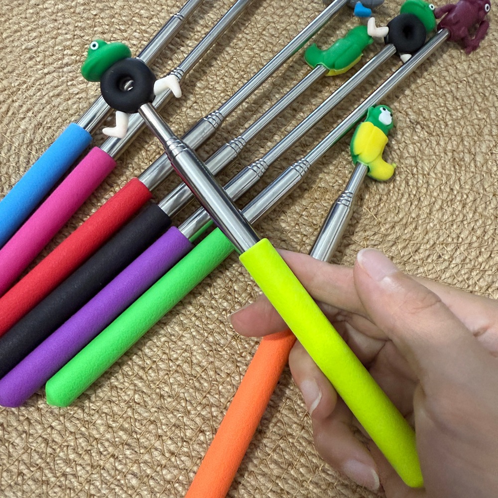 新款指读棒卡通伸缩学生阅读点读棒教学用品手指棒创意可爱三海经详情7