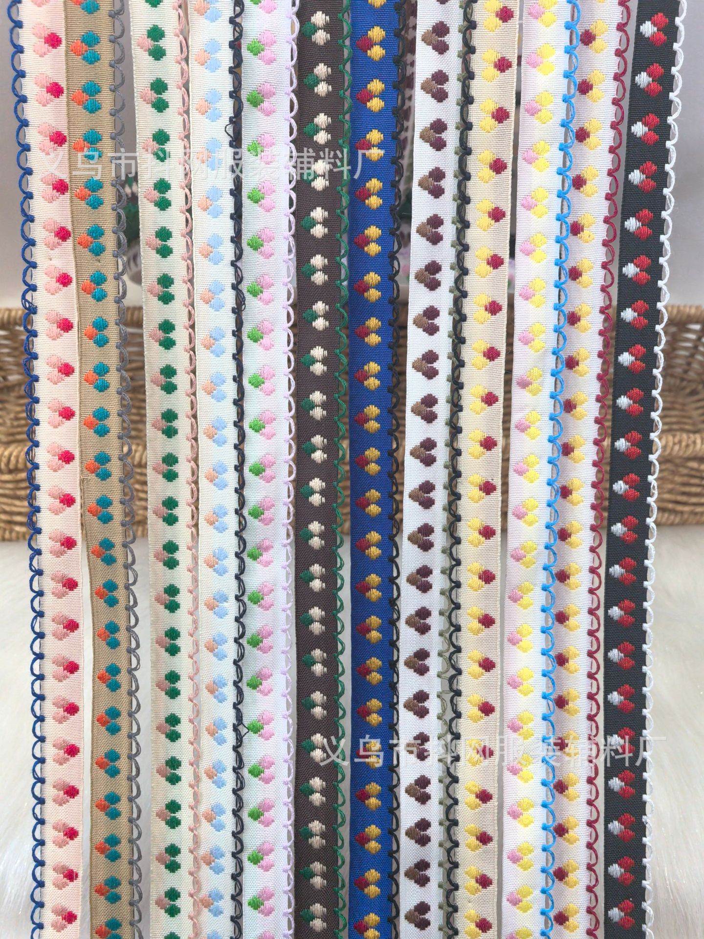 1.2cm orfebrería jacquard estilo étnico bordado cinta de tejido adornos para el pelo tocados bolsa banda lateral espectáculos accesorios de vestuario pic 6