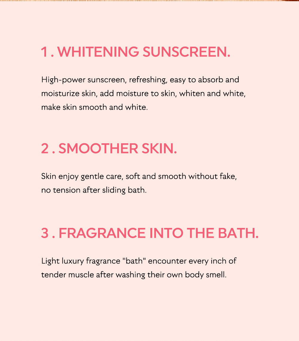 【外贸专供】FORMBO维生素C沐浴露保湿舒缓嫩肤温和清洁去角质详情7