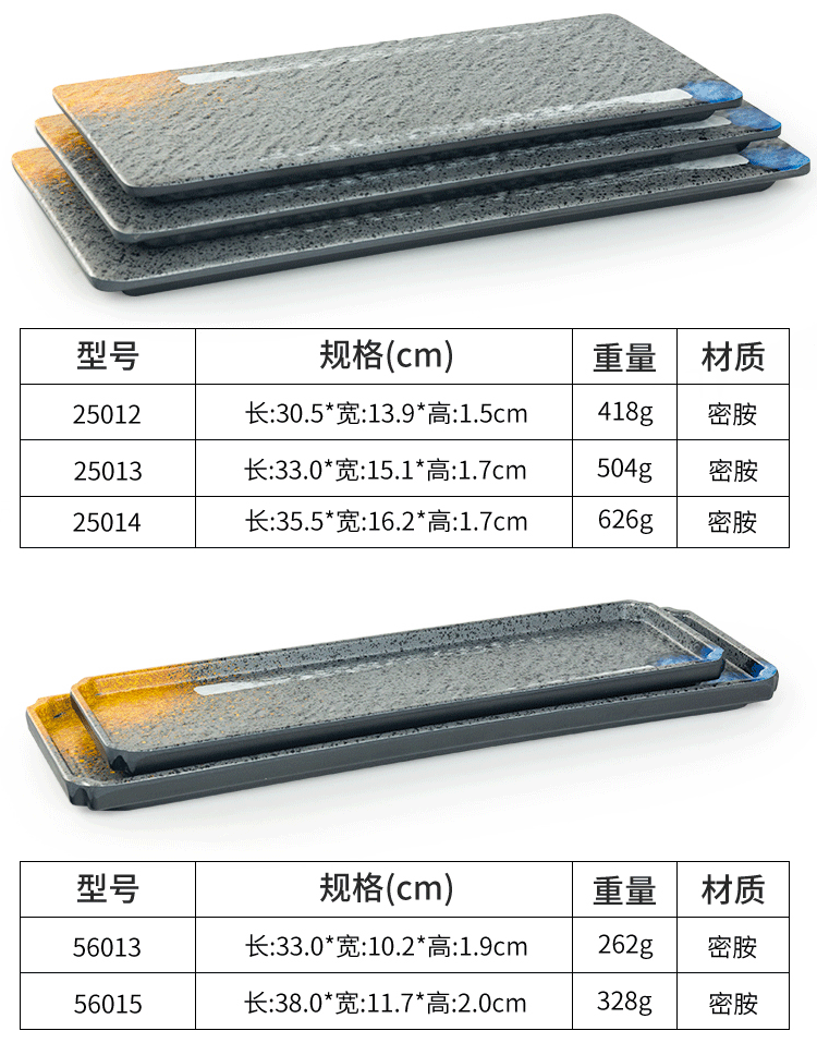Melamine plates, Japanese plastic barbecue plates, porcelain-like round flat plates, barbecue plates, restaurant hot pot tableware, vegetable plates, commercial use pic 12