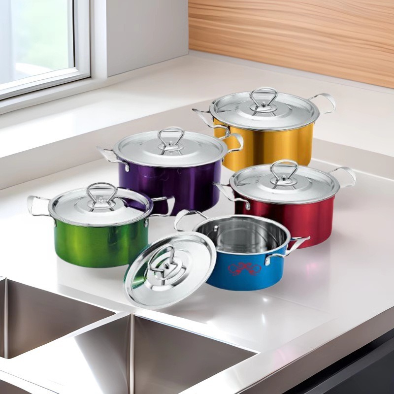 潮州互发厂家批发外贸汤锅奶锅煎锅t非洲欧美不锈钢3件6件套锅详情3