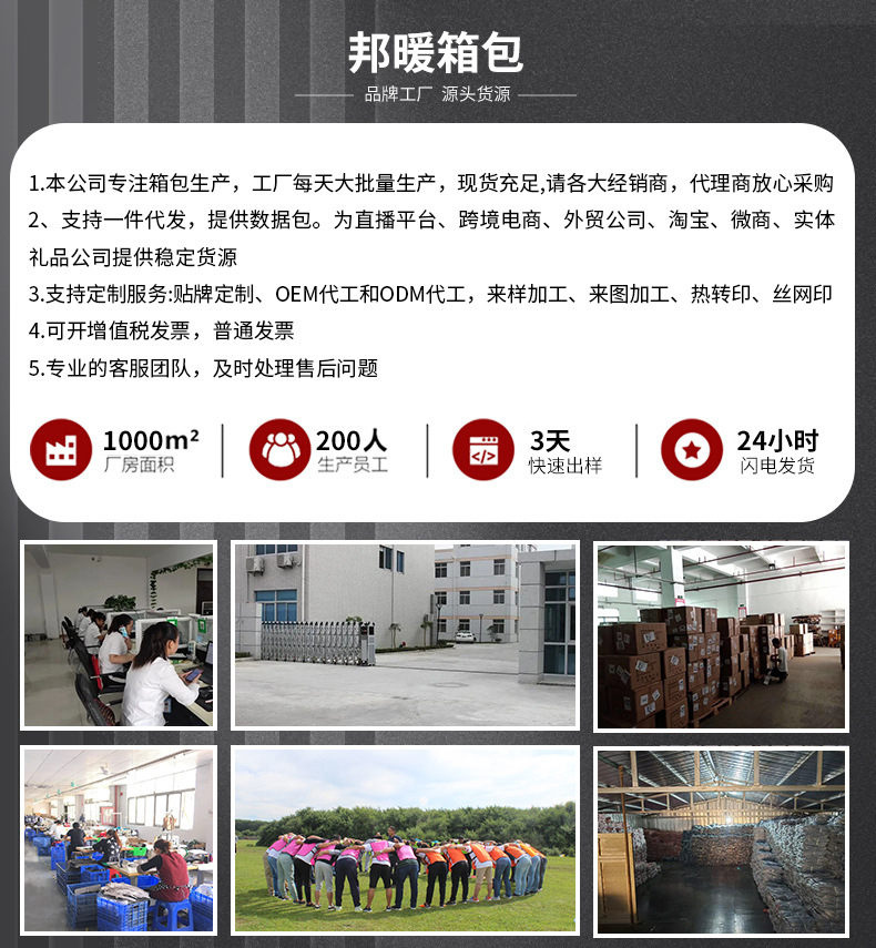 2023新款男包 外贸商务多功能男士大容量电脑包USB充电男士双肩包详情1