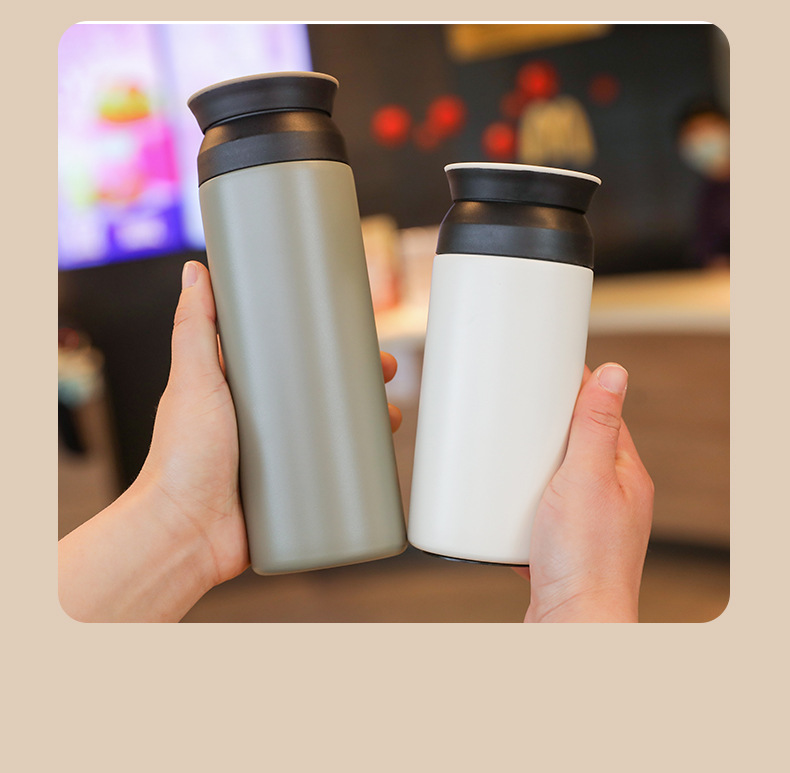 户外水杯保温杯不锈钢伴手礼杯子女生高颜值元素杯摔不烂泡茶杯详情17
