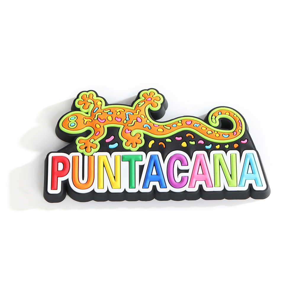 PVC soft rubber refrigerator stickers, tourist attraction souvenirs, three-dimensional refrigerator decoration pic 10