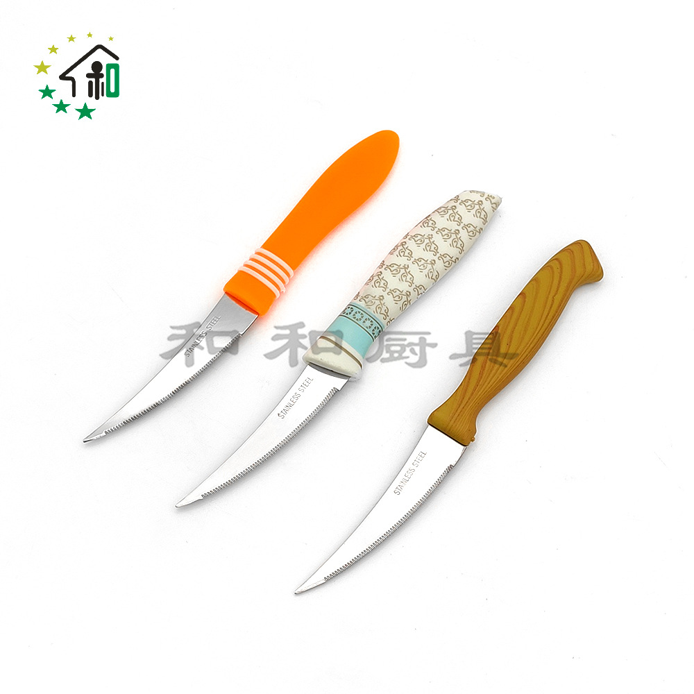 小锯齿美式餐刀不锈钢锯齿家用锋利 西餐牛排多用小刀 西式牛扒刀西式牛扒刀详情10