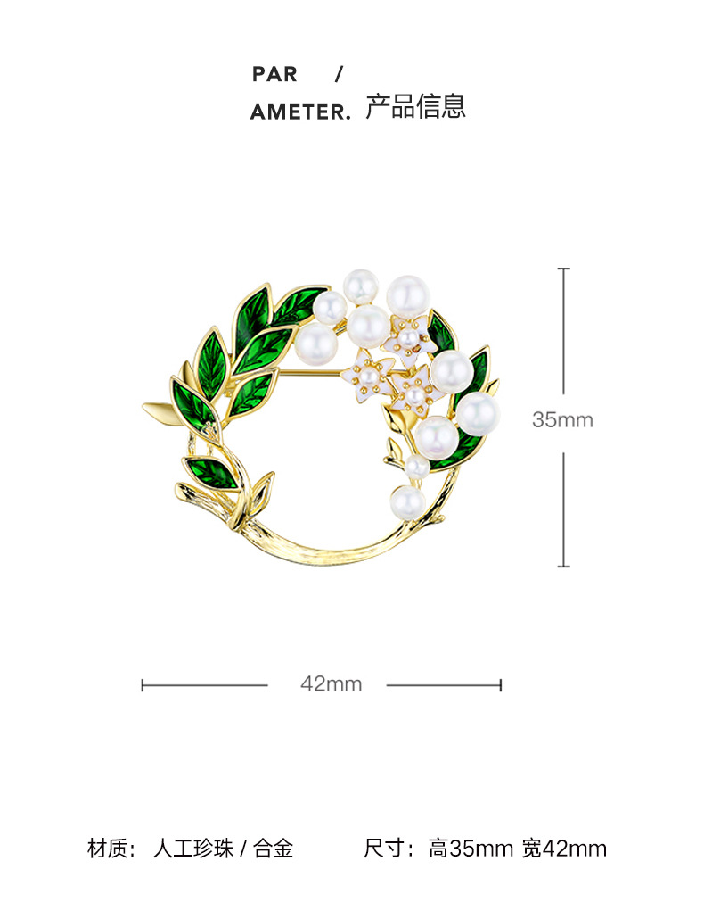 A new handcrafted oil drip gardenia brooch from Douyin in Japan and South Korea, a fashionable brooch for women, and a high-end and elegant spring and autumn accessory pic 6