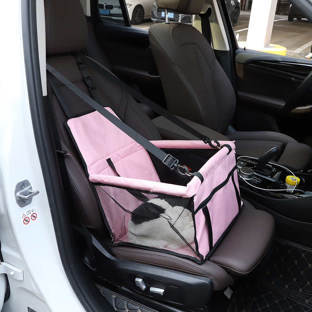 Rongka Pet Cross-border Car Pet Bag, Cute Printed Portable Pet Bag, Oxford Cloth Car Pad Pet Hanging Bag, Pet Travel Bag pic 26