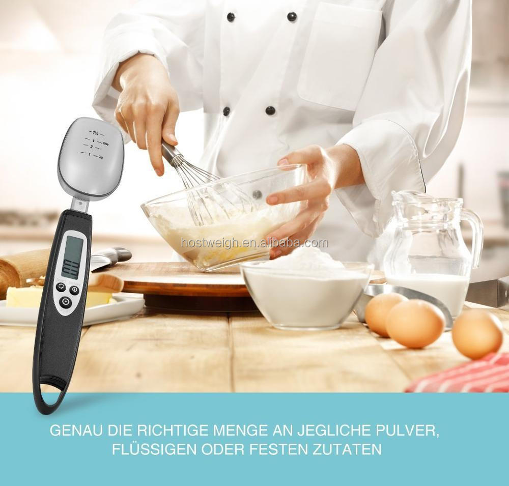 Graduated milk powder scale, kitchen scale, 0.1g detachable and washable electronic spoon scale, salt and oil cooking and baking small scale pic 3