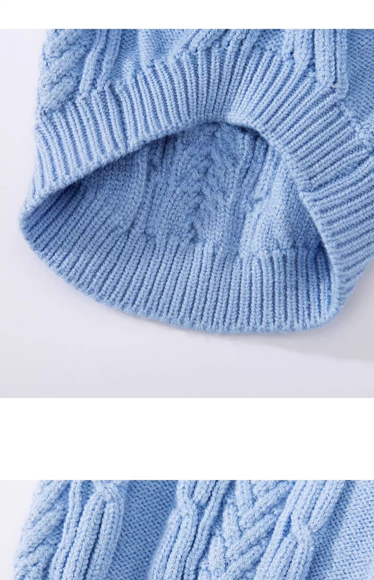 猫咪秋冬季连帽针织衫防掉毛猫咪衣服幼猫银渐层暹罗猫英短布偶猫详情17