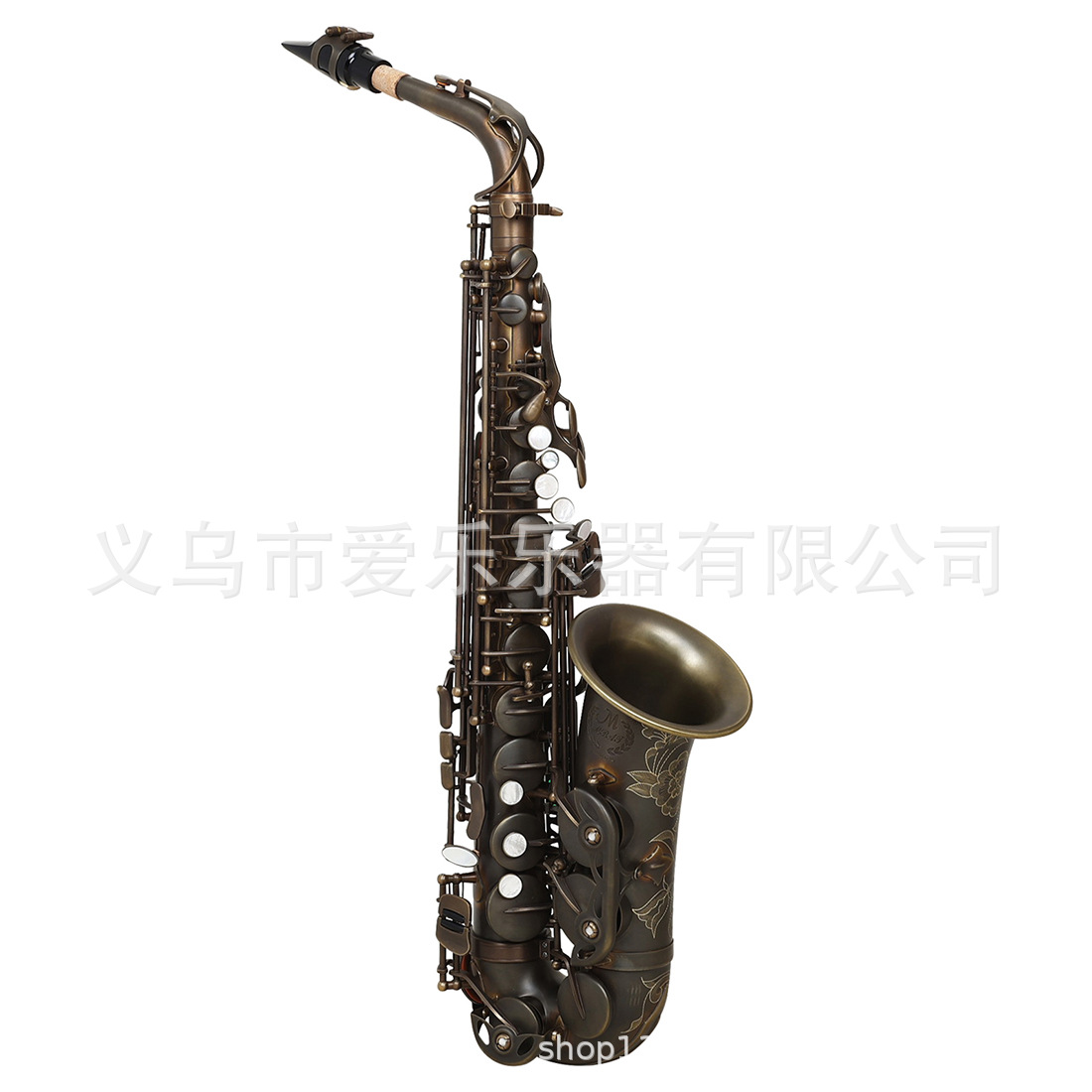 Matte alto saxophone E-flat retro saxophone complete set for adult beginners, professional saxophone cross-border wholesale pic 8