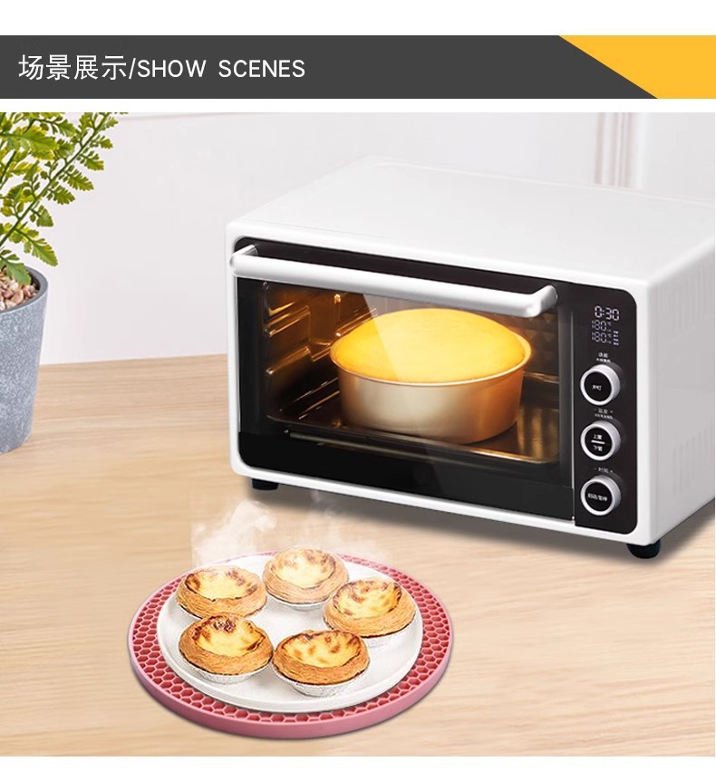 北欧圆形蜂窝硅胶隔热垫餐垫茶杯碗碟盘垫家用厨房桌垫沥水垫批发详情3