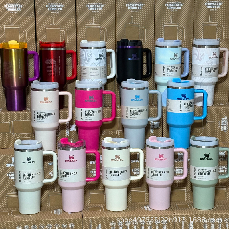 跨境亚马逊ebay爆款史丹利stanley2代40OZ不锈钢户外车载保温杯详情4