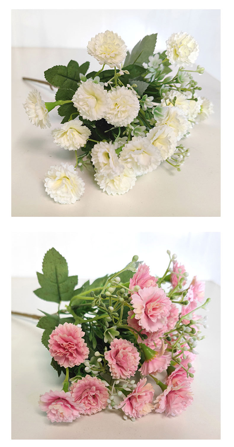 厂家定制丁香仿真花5叉20花小丁香婚庆家居花装饰假花摄影道具花详情11