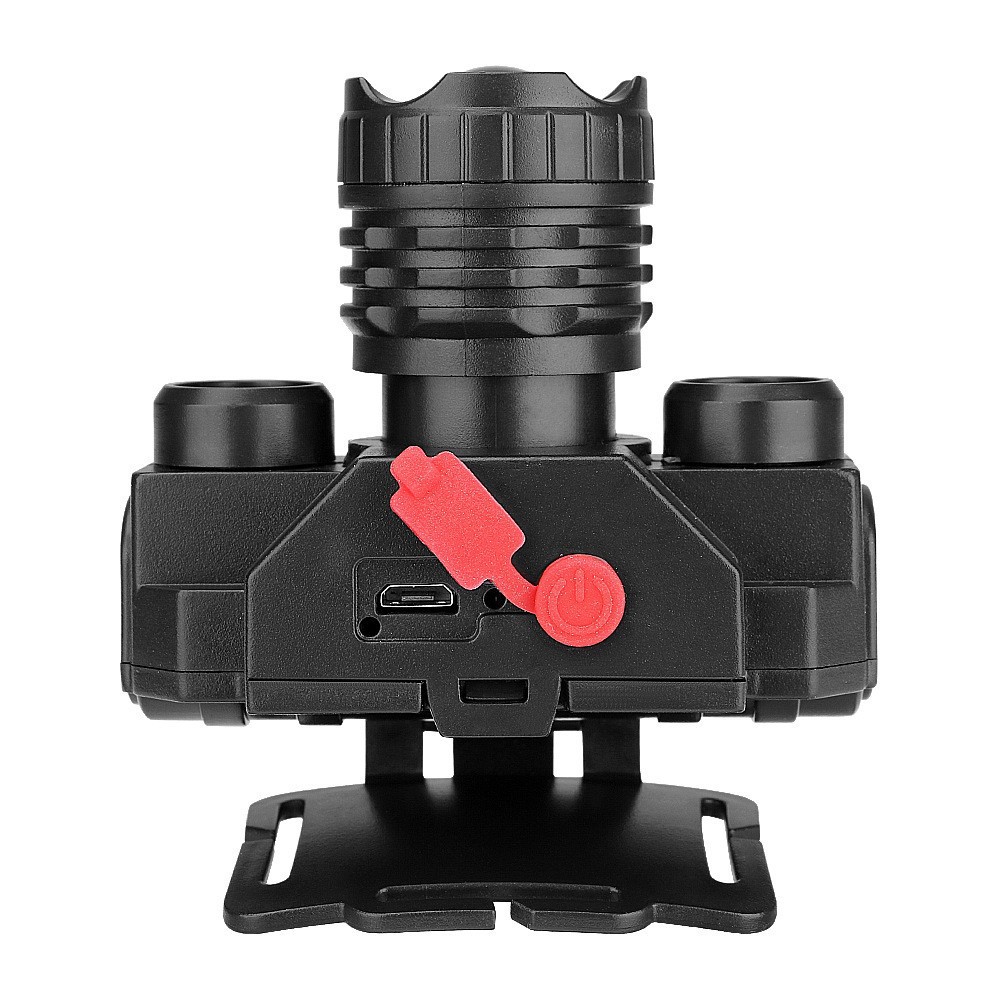 Outdoor LED camping fishing headlamp, long-lasting lithium battery zoom strong light charging emergency lighting lamp, ultra-bright headlamp pic 4