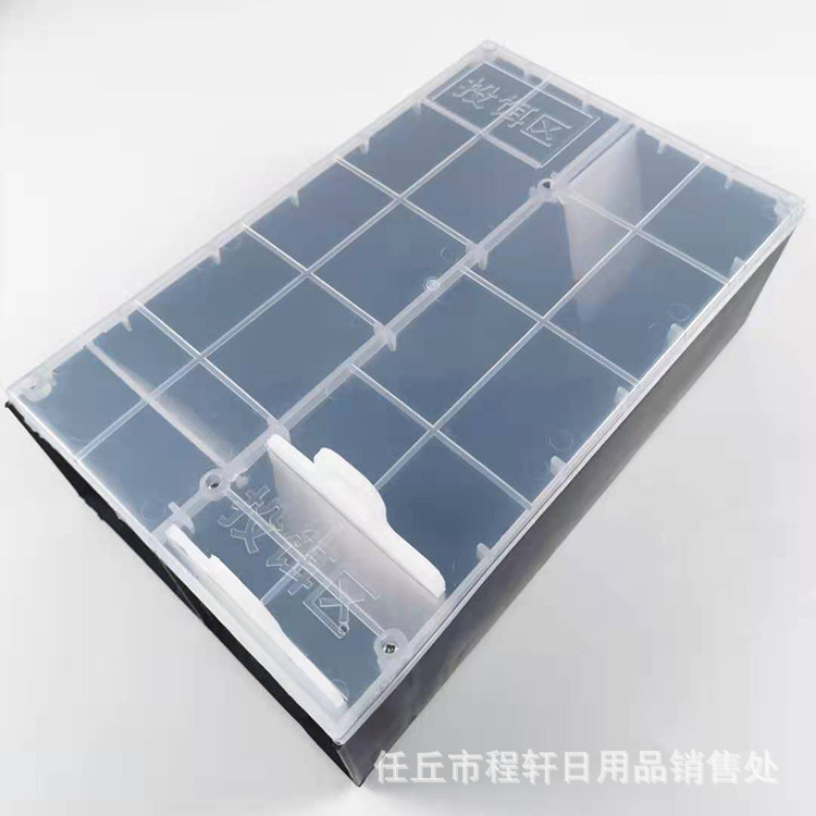 3-053循环方形自动塑料捕鼠器老鼠笼家用循环方形自动ABS塑料捕鼠详情2