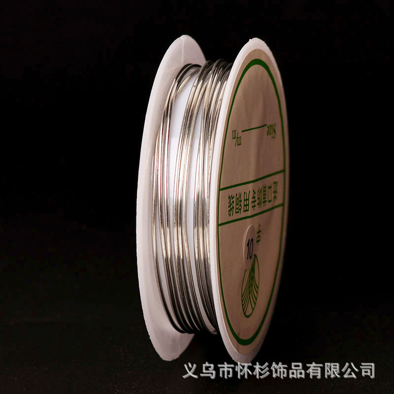 白K金色铜线定型线铜丝线引线发簪配件缠花diy手工工艺品绕线材料详情6