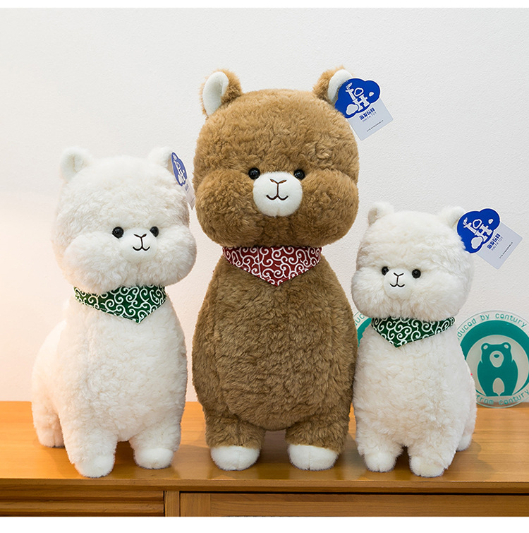 Cute and adorable camel fur toys, children's birthday gifts, scarves, alpaca sleeping cushions, wholesale home decorations pic 21