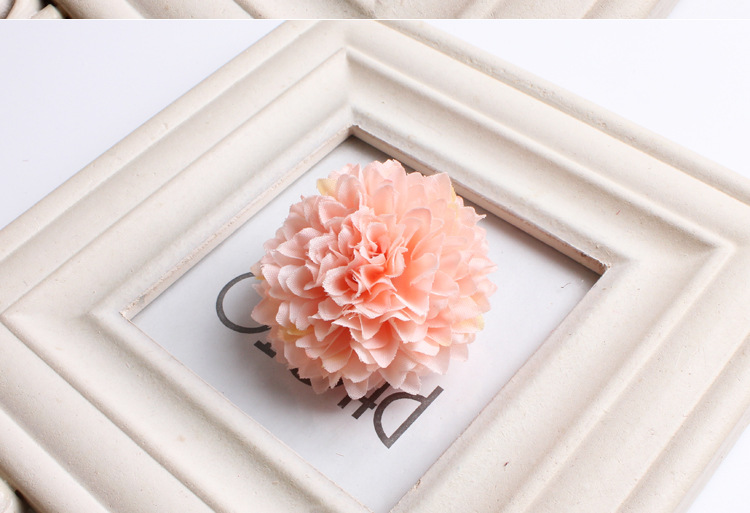 仿真千层菊花头圆菊球菊仿真花DIY服装胸花头饰配件假花批发详情4