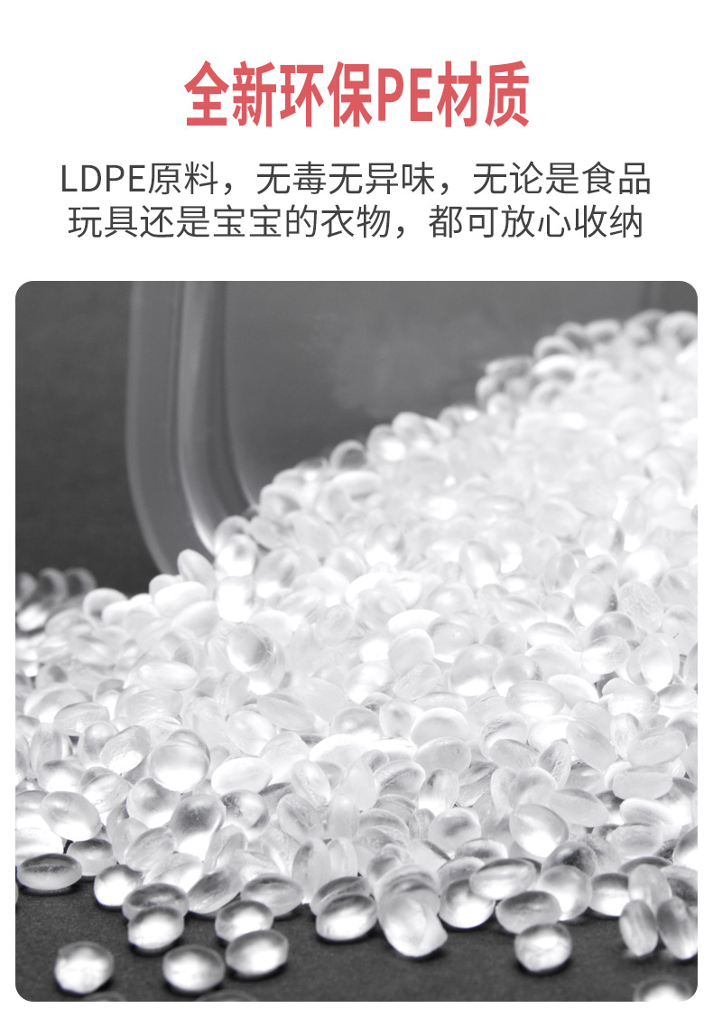 大号自封袋封口袋密封袋大量批发食品饰品塑料包装袋pe透明自封袋详情9
