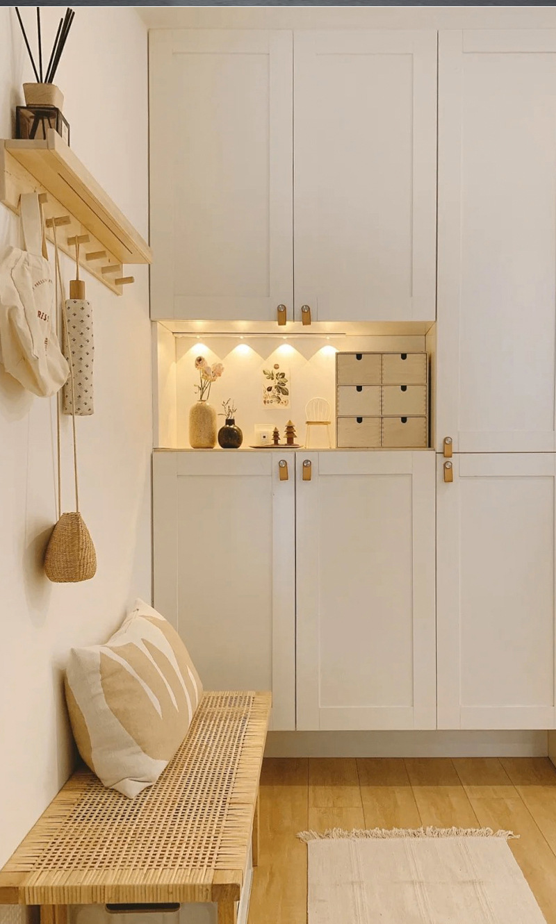 超薄智能led人体感应灯超薄猫眼山丘灯条充电式自粘衣柜酒柜橱柜详情19