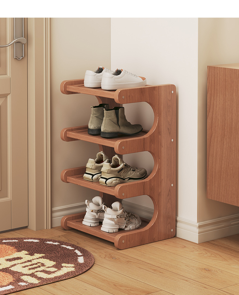 Simple shoe rack, starting from one piece. Narrow corner corner multi-layer storage rack. Space-saving shoe cabinet at the entrance door pic 9