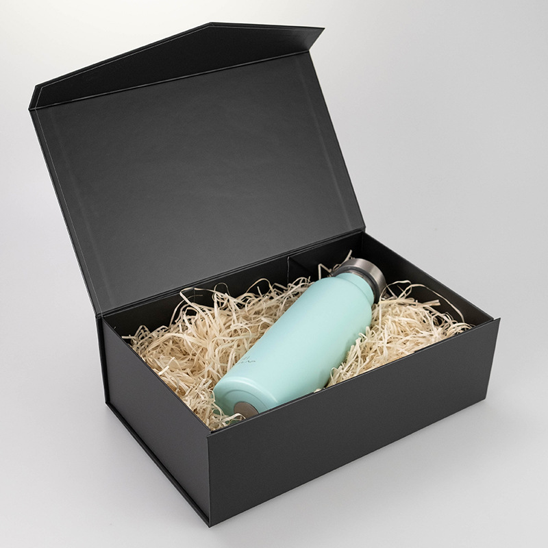 White seven-color folding gift box with printing and transportation space, flip-top gift box, in-stock packaging paper box pic 9