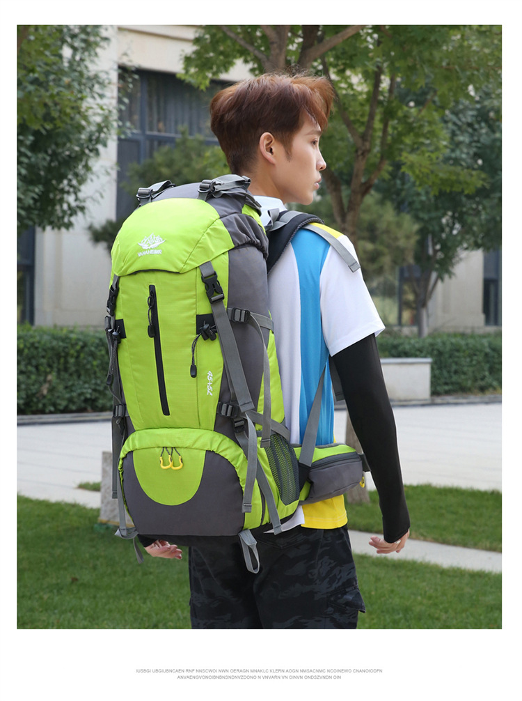 Yitu Hiking Bag, Cross-border Outdoor Sports, large-capacity nylon backpack, multi-functional outdoor backpack for hiking and sports pic 17