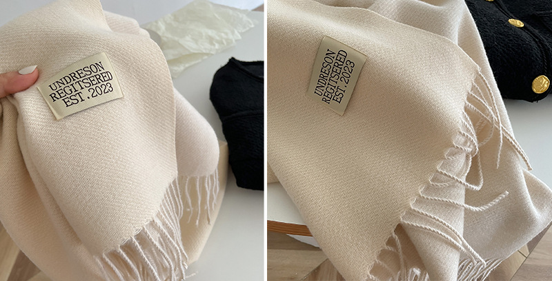 跨境双面仿羊绒围巾女冬季保暖情侣高级感中长款围脖纯色百搭披肩详情46