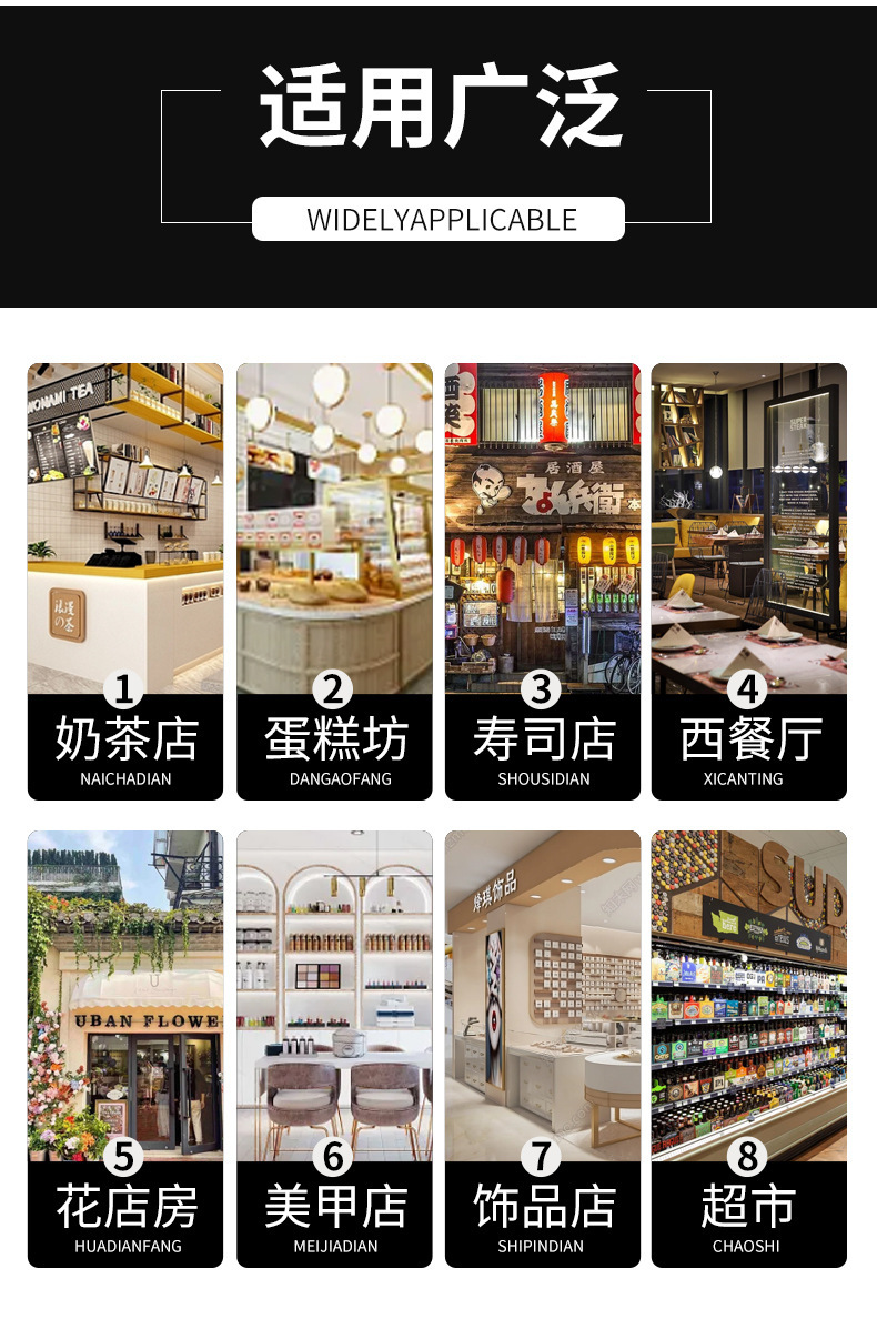 【厂家直销】围裙印字餐饮奶茶花店超市蛋糕店专用耐磨防水工作服详情15