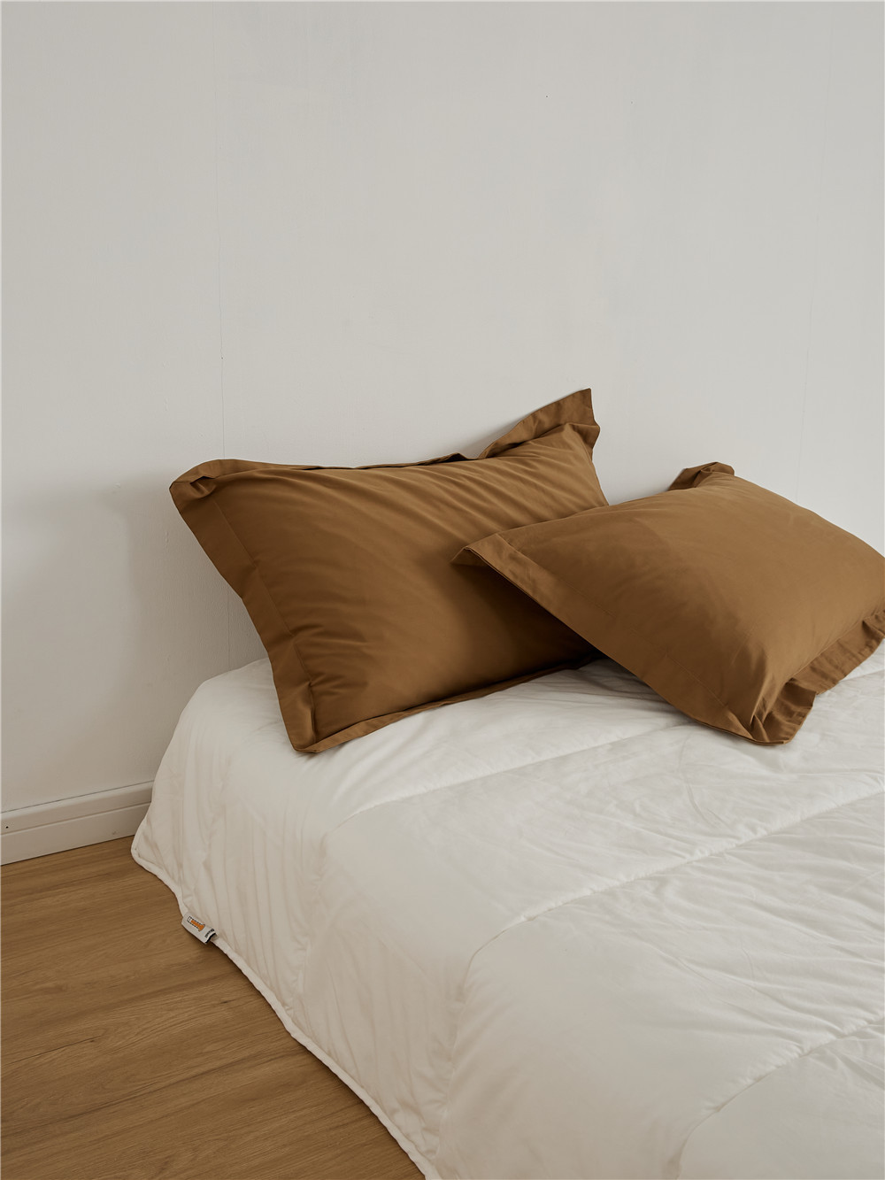 Long-staple cotton single item, all-cotton brushed quilt cover bed, simple pigment color pure cotton autumn and winter 1.8m bedding pic 119