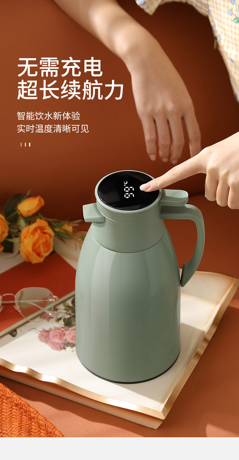 温显热水壶咖啡壶保温壶家用大容量保温水壶暖壶热水瓶防尘保温瓶详情4