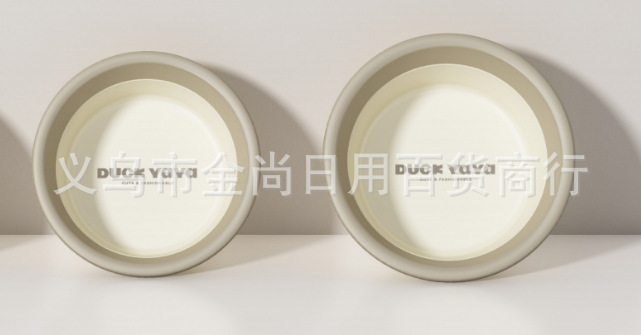 Thickened folding basin, large portable household collapsible water basin for babies, baby folding washbasin, bath basin, bathtub pic 5