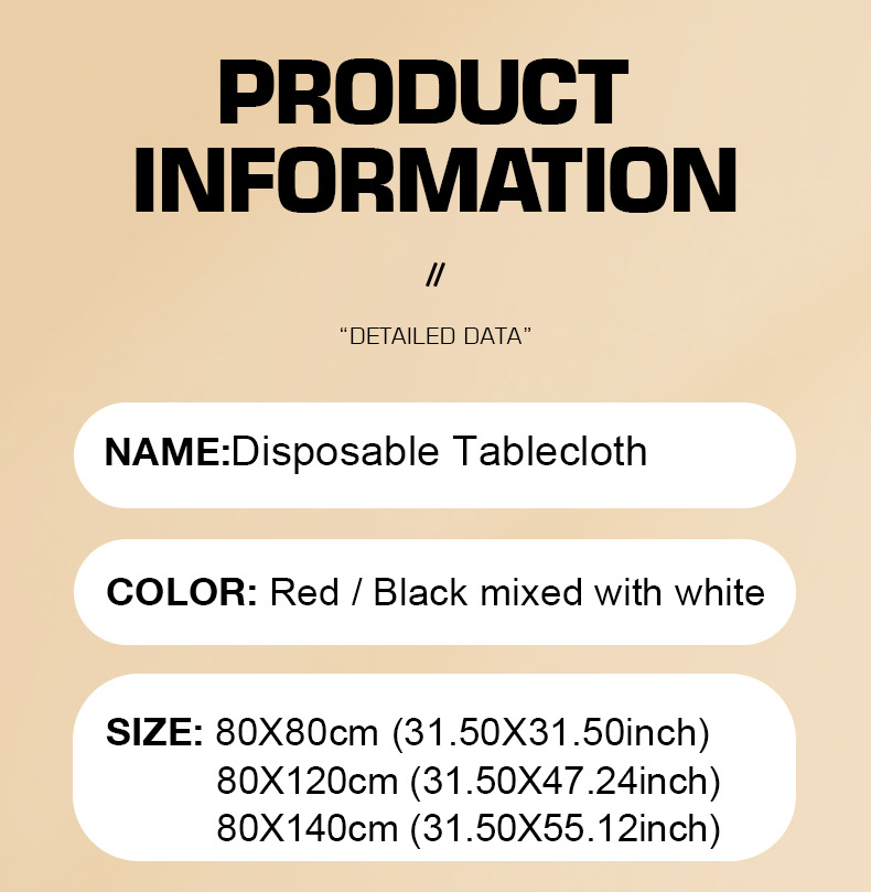 Wholesale of disposable tablecloths, outdoor convenient camping thickened picnic MATS, waterproof and oil-resistant rectangular stone tablecloths pic 22