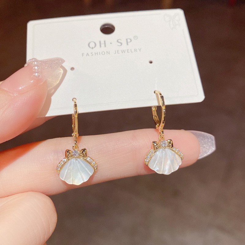 抖音热门同款推荐100款925银针耳环耳坠经典几何长款流苏耳饰批发详情24