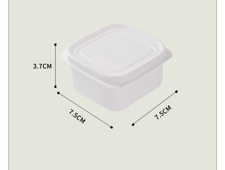 日本进口杂粮饭米饭分装小饭盒食品级糙米粗粮减脂餐定量迷你盒子详情24