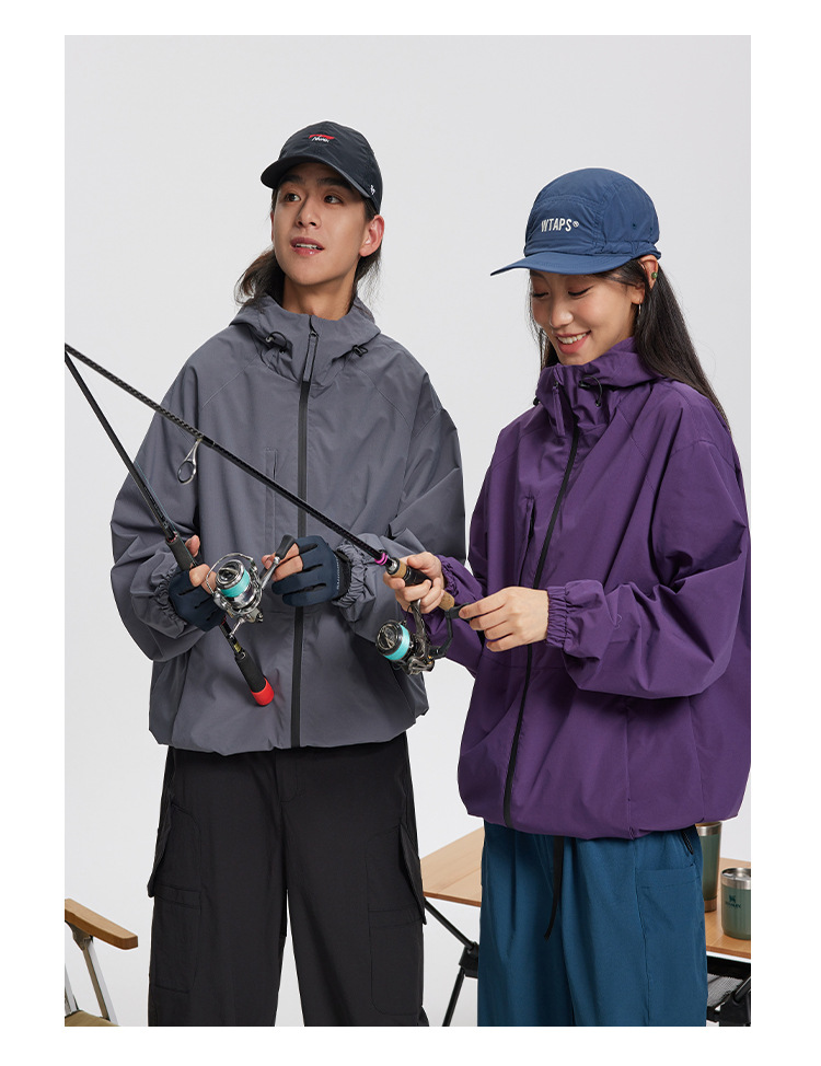 Teflon DuPont three-proof outdoor Teflon waterproof Down jacket for men and women, hoodie jacket for couples in Spring and Autumn 2023 pic 17