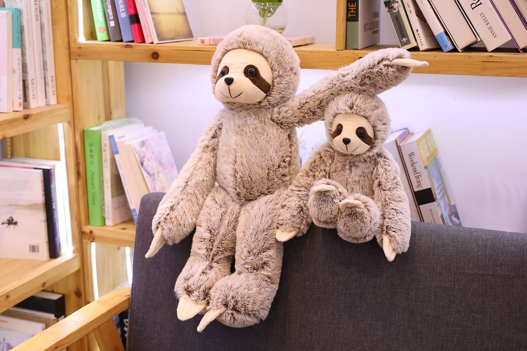 树懒毛绒玩具树懒公仔动物类可爱闪电搞笑超丑树懒小娃娃玩偶详情10